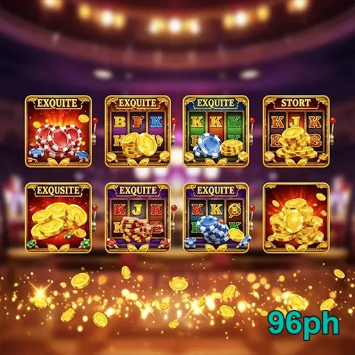 96ph 96ph casino game icons