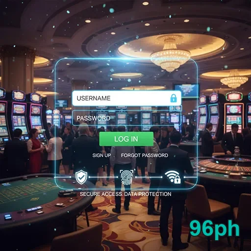 Mobile user enjoying casino gaming on a smartphone