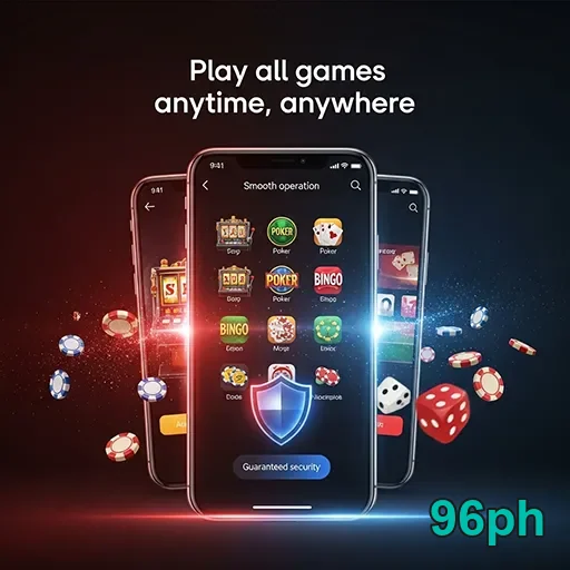 Secure mobile gaming experience on 96ph app